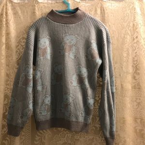 Vintage bear sweater